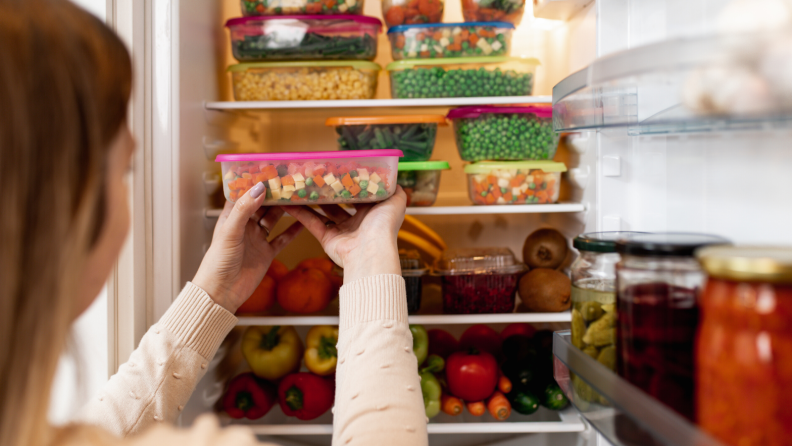 Try avoid reorganizing your fridge too often.