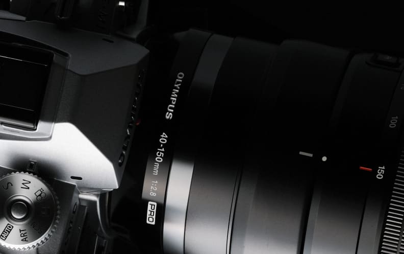 The new 40-150mm f/2.8 PRO lens is styled just like the existing 12-40mm f/2.8 PRO.