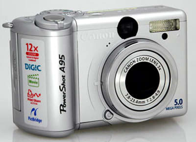 canon powershot a95 digital camera