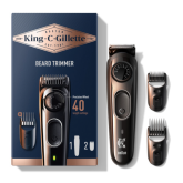 Product image of King C Gillette Beard Trimmer PRO with 40 Beard Length Settings