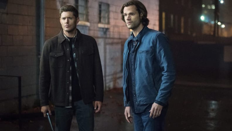 Jared Padalecki and Jensen Ackles in Supernatural.