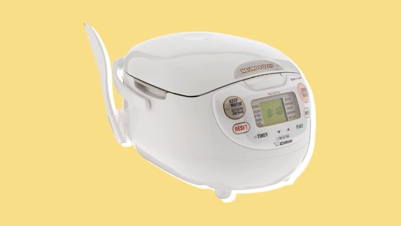 Product shot of the Zojirushi NS-ZCC10 rice cooker.
