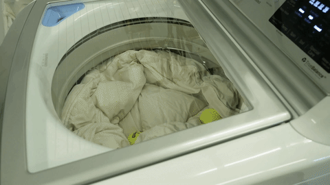 LG Top Load Washer In Action
