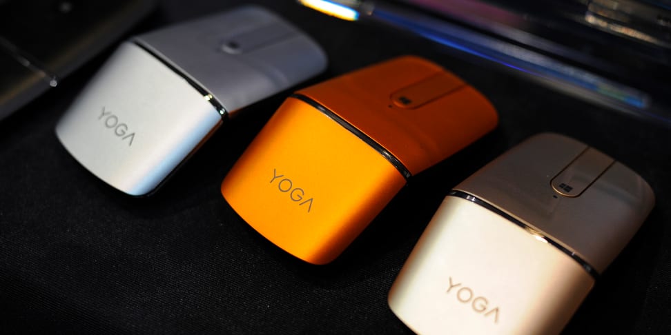 Lenovo's new YOGA mouse can also transform into a multimedia controller.
