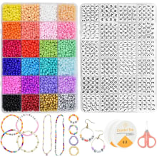 Product image of JOJANEAS 6000pcs+ 4mm Seed Beads for Jewelry Making