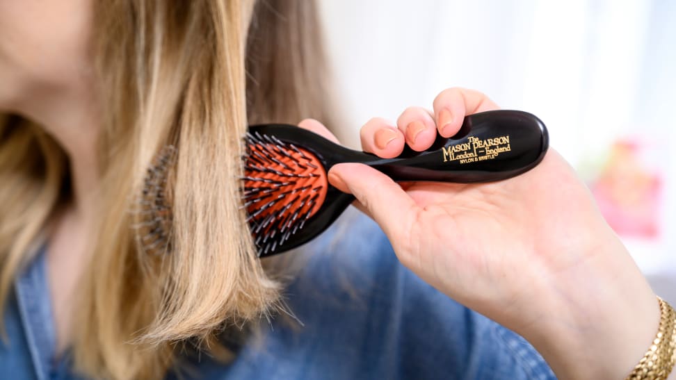 The Thinning Hair Boar Bristle Brush - Hammacher Schlemmer