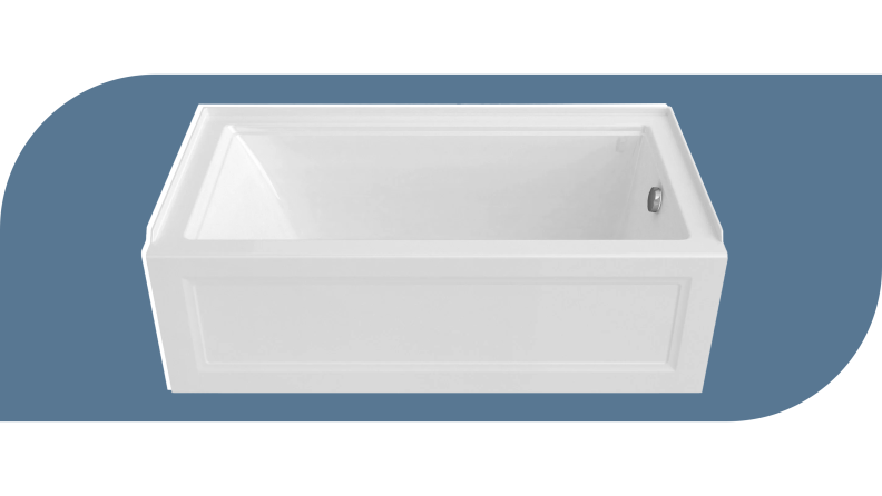 Single white tub from American Standard.