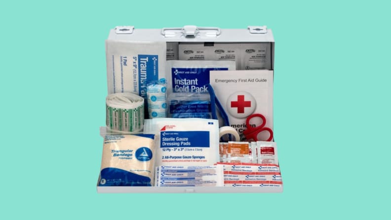 A First Aid Only 178-piece contractor's first aid kit.