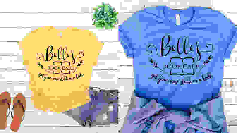 Belle's Book Cafe shirt