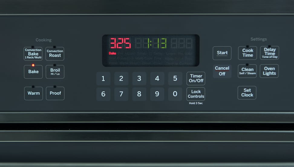 GE JT5000SFSS Controls