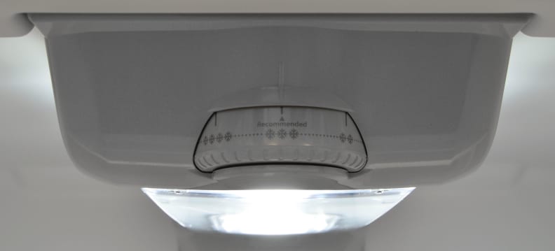 Don't trust the snowflakes... The Whirlpool WRT311FZDM runs a little warm, so be sure to turn it down in relation to the recommended setting.
