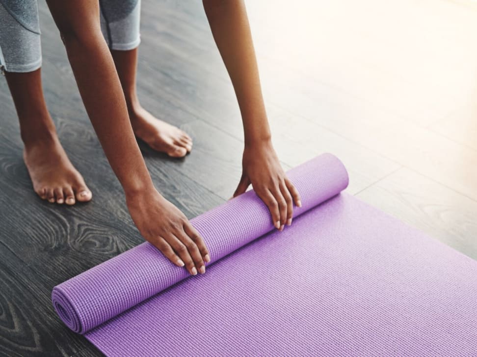 TPE Yoga Mat-6mm, Yoga mats for home, gym, parks
