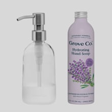 Product image of Hydrating Hand Soap + Dispenser with Silicone Sleeve