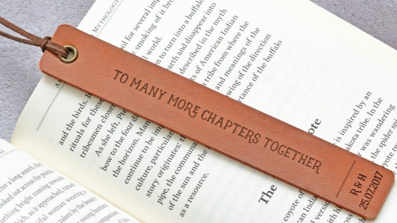 Leather Bookmark