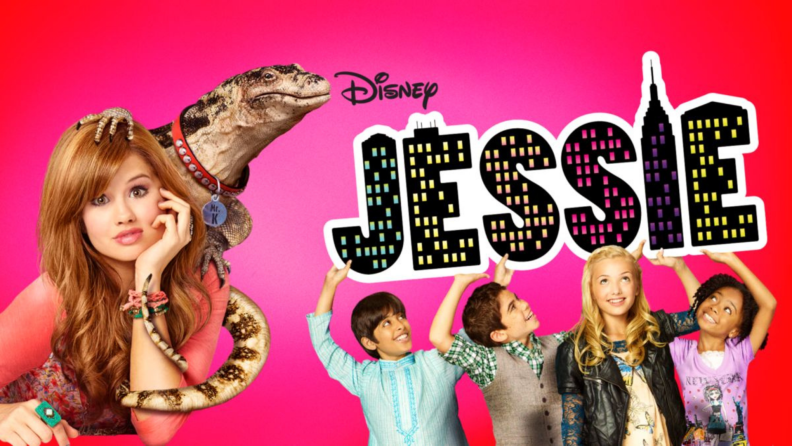 The principal cast of Jessie.