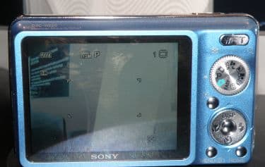 Old digital camera review sony cyber-shot 12.1