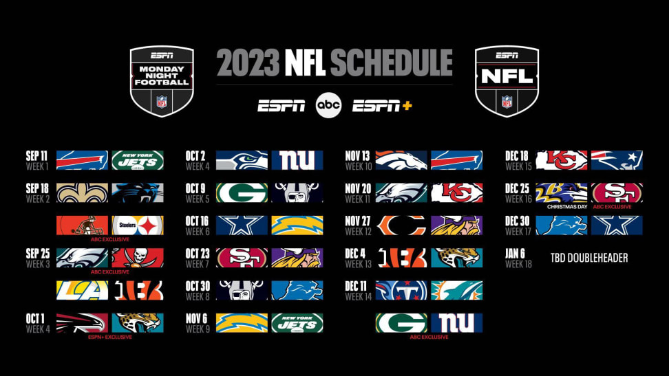 NFL 2023 schedule