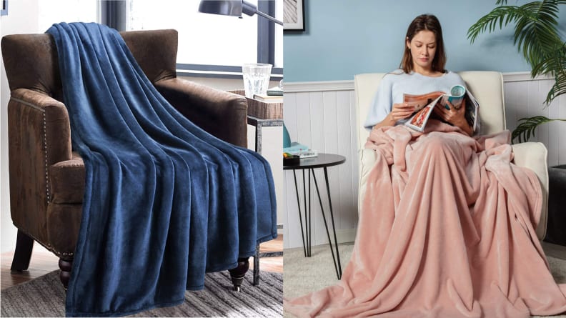 Bedsure Fleece Blanket Throw