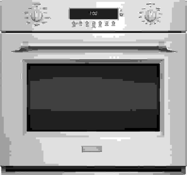 The GE Monogram ZET1PHSS electric single wall oven.