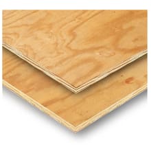 Product image of 15/32-in x 4-ft x 8-ft Pine Plywood Sheathing