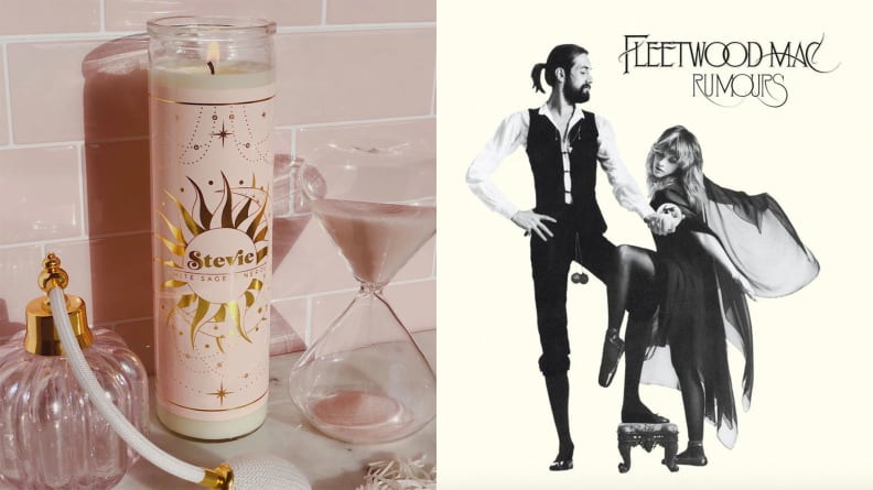 A Stevie candle by Bijou Candles and Fleetwood Mac's 