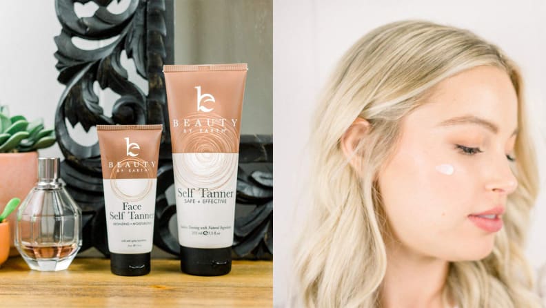 A photo of the Beauty by Earth Face Self Tanner.