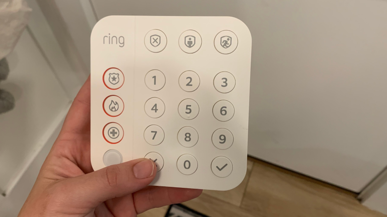 ring keypad offline