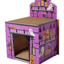 Product image of Frisco Halloween Mansion Cardboard Cat House