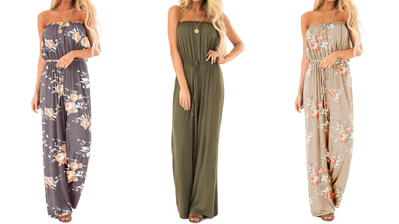 Amazon strapless jumpsuit