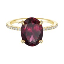 Product image of Cabaret Garnet and Diamond Cocktail Ring