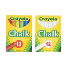 Product image of Crayola Non-Toxic White Chalk