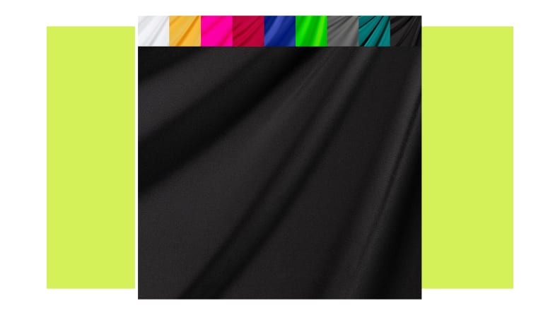 Black Sanho Yopo Dynamic Movement Sensory Sock with colorful edges.