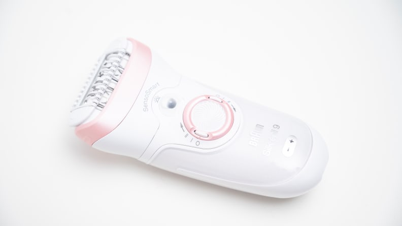 BRAUN LEG EPILATOR SES 9/880 ROSE GOLD WHITE NA : : Everything Else