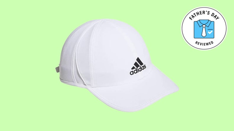 white adidas hat