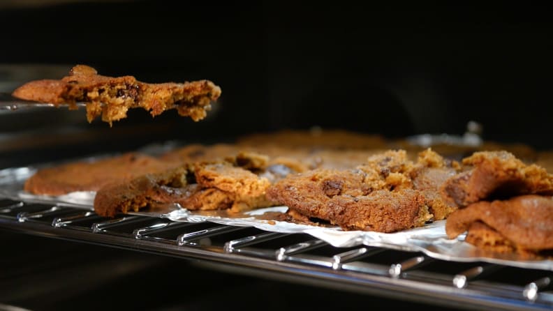 June made cookies both underdone and burnt