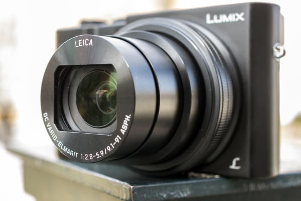 The ZS100 covers a wide area at 25mm (35mm equivalent) when at its widest zoom.