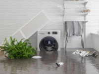 Don't let your appliances get caught in a flooded basement