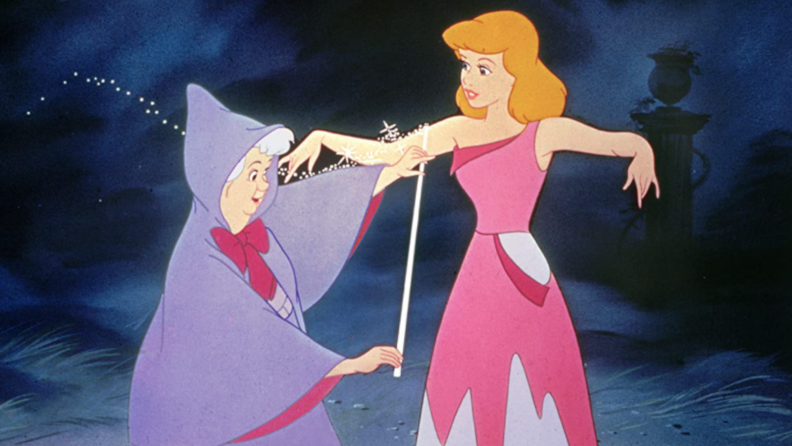 A scene from "Cinderella"