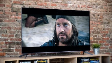 The 2020 TCL 5-Series QLED TV displaying HD content