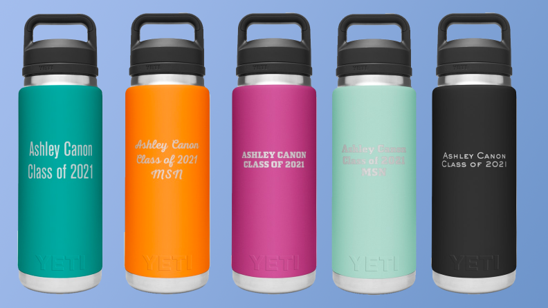 Five Yeti Ramblers