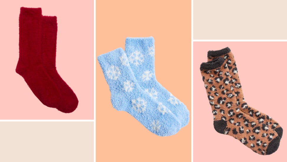 Warm those cold feet with the best fuzzy socks around - Reviewed