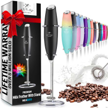 Product image of Zulay Powerful Milk Frother Handheld Foam Maker