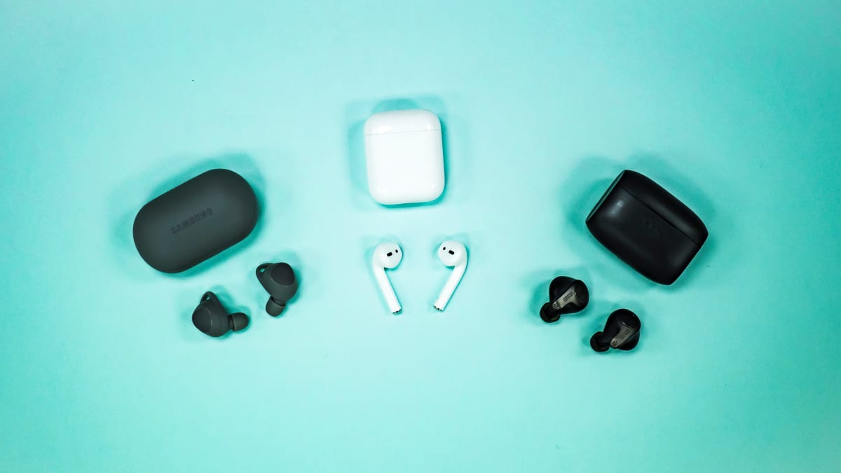 Wireless earbuds size comparison sales