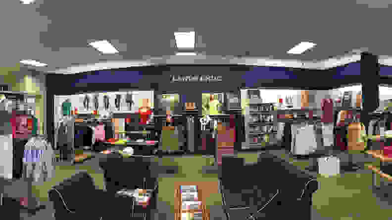 Lands' End Store Interior
