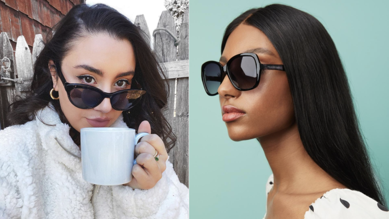 Sunglasses for round face shape