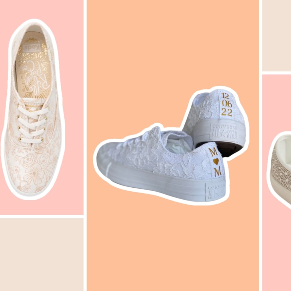 10 white sneakers to wear in honor of your wedding day - Reviewed