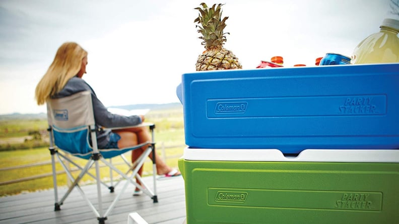 The most popular coolers on Amazon - Coleman Party Stacker