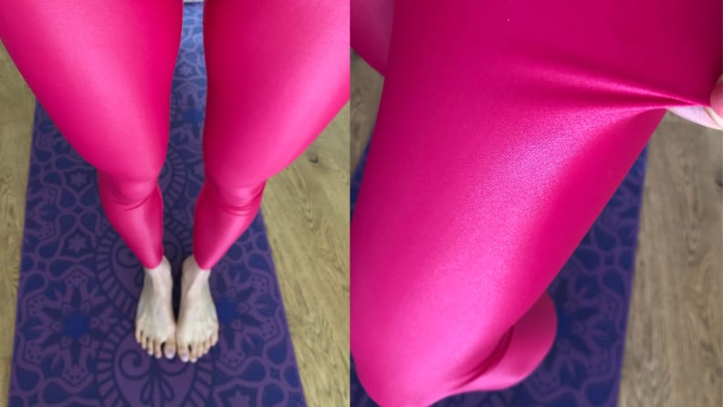 High Rise Full-Length Legging in Takara Shine - Fuchsia Purple – Carbon38