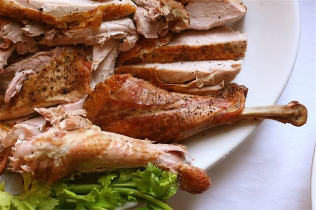 Spatchcocking a turkey won't give you a plump bird to present at Thanksgiving dinner.