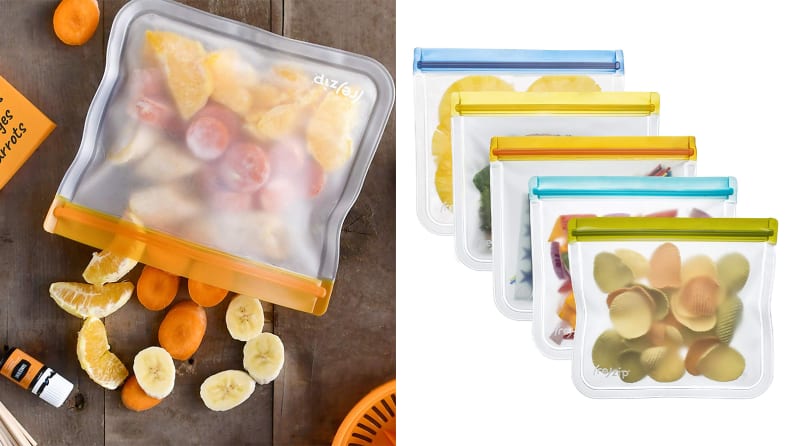 Rezip Lay-Flat Lunch Leakproof Reusable Storage Bag